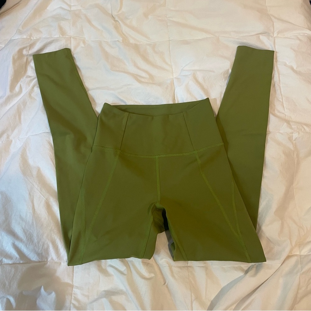 green girlfriend collective leggings